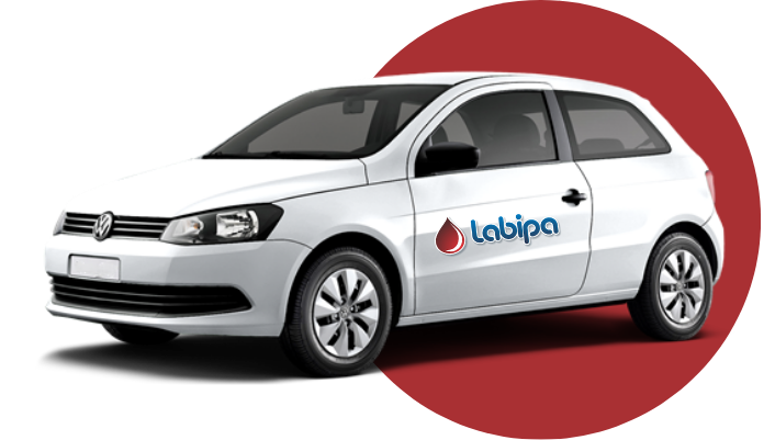 Carro do Labipa usado no serviço de coleta domiciliar